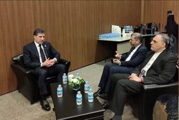 رایزنی خطیب‌زاده و بارزانی در مورد همکاری‌های ایران و اقلیم کردستان عراق
