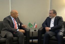 دیدار عراقچی با دبیرکل شورای همکاری خلیج فارس در نیویورک