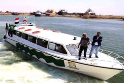 نخستین سفر دریایی خرمشهر به بصره کلید خورد