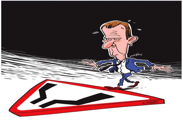 سقوط بشار اسد/ کاریکاتور محمدرضا ثقفی