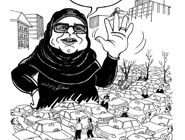 در حاشیه گرانی بنزین/ کاریکاتور احمد عربانی