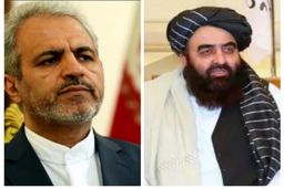 دیدار سرپرست جدید سفارت ایران در کابل با امیرخان متقی