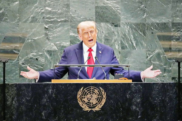 آش شور/درباره سخنرانی ترامپ در صحن سازمان ملل