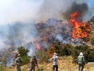 ویدیویی از خاموش کردن آتش با لباس یک فرد دارای معلولیت توسط خودش!