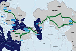 راه‏‌های ابریشم دور از ایران/چین، روسیه و ایران را دور می‌‏زند