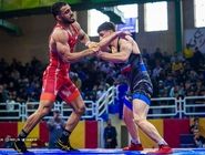 فینالیست‌های پنج وزن نخست کشتی فرنگی مشخص شدند
