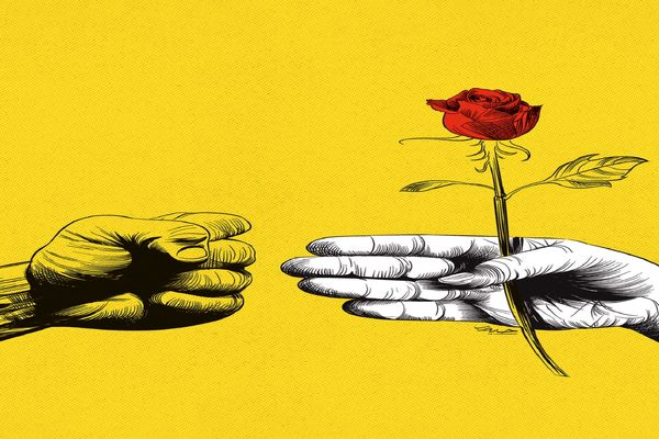 بدون شرح/کاریکاتور هادی حیدری