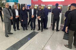 بازدید مدیران ارشد بانک ملی ایران از خدمت‌رسانی به زائران اربعین