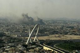 قطر هدف حمله مستقیم هوایی قرار گرفت