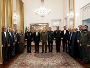 دیدار فرماندهان ارشد ارتش با وزیر امورخارجه