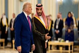 استقبال متفاوت واشنگتن از محمد بن سلمان با پرواز جنگنده‌های پیشرفته+فیلم