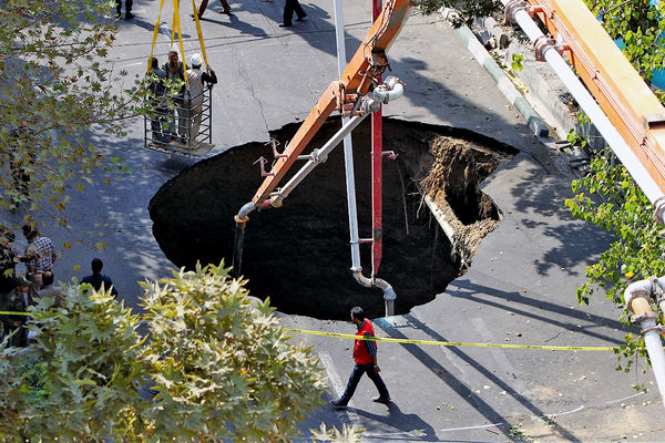 تهران پایین می‌‏رود؟معضل فرونشست در مناطق جنوبی و غربی تهران به‏‌شدت جدی است