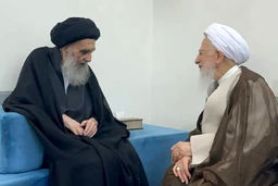 دیدار دو آیت‌الله در نجف