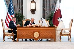  ترامپ: به توافق با ایران خیلی نزدیک شدیم/  ایران خیلی خوش شانس است که امیر قطر هست