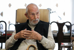 دیدار وزیر میراث فرهنگی با استاد محمدعلی موحد