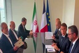 اولین دیدار پزشکیان در نیویورک با مکرون برگزار شد+فیلم