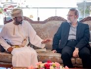 تصاویری از دیدار علی لاریجانی و وزیر امور خارجه عمان