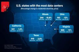 دیتاسنترها برق را می‌برند