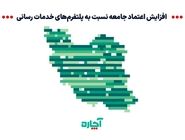 افزایش اعتماد جامعه به پلتفرم‌های خدمات رسانی‌