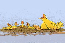 سرپرست خانواده/کاریکاتور جمال رحمتی