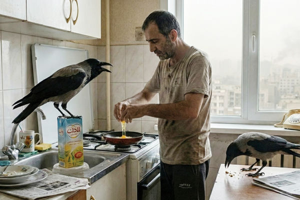 من سه تا می‌خورم/ ماجرای کلاغ و آلودگی هوا/ قسمت سوم