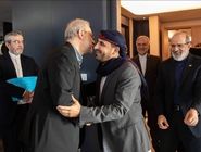 دیدار لاریجانی با سخنگوی انصارالله یمن
