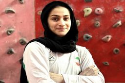 دختر سنگ‌نورد ایران نقره آسیا گرفت
